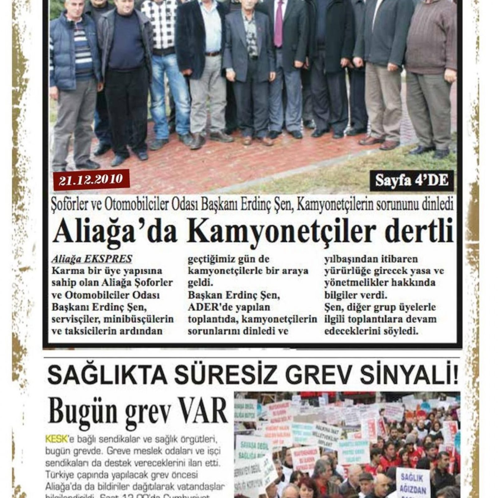 2017_12_21_Aliaga Ekspres Gazetesi_Aliaga’ Da Kamyonetáiler Dertli_72891066_(1)
