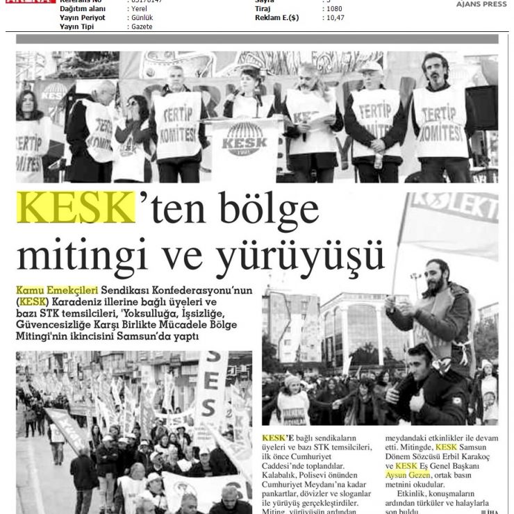 2018_12_10_Gazete Arena_ Bîlge Mitingi Ve YÅrÅyÅsÅ Yoksulluga, Issizlige, GÅvencesizlige_83178147_(2)