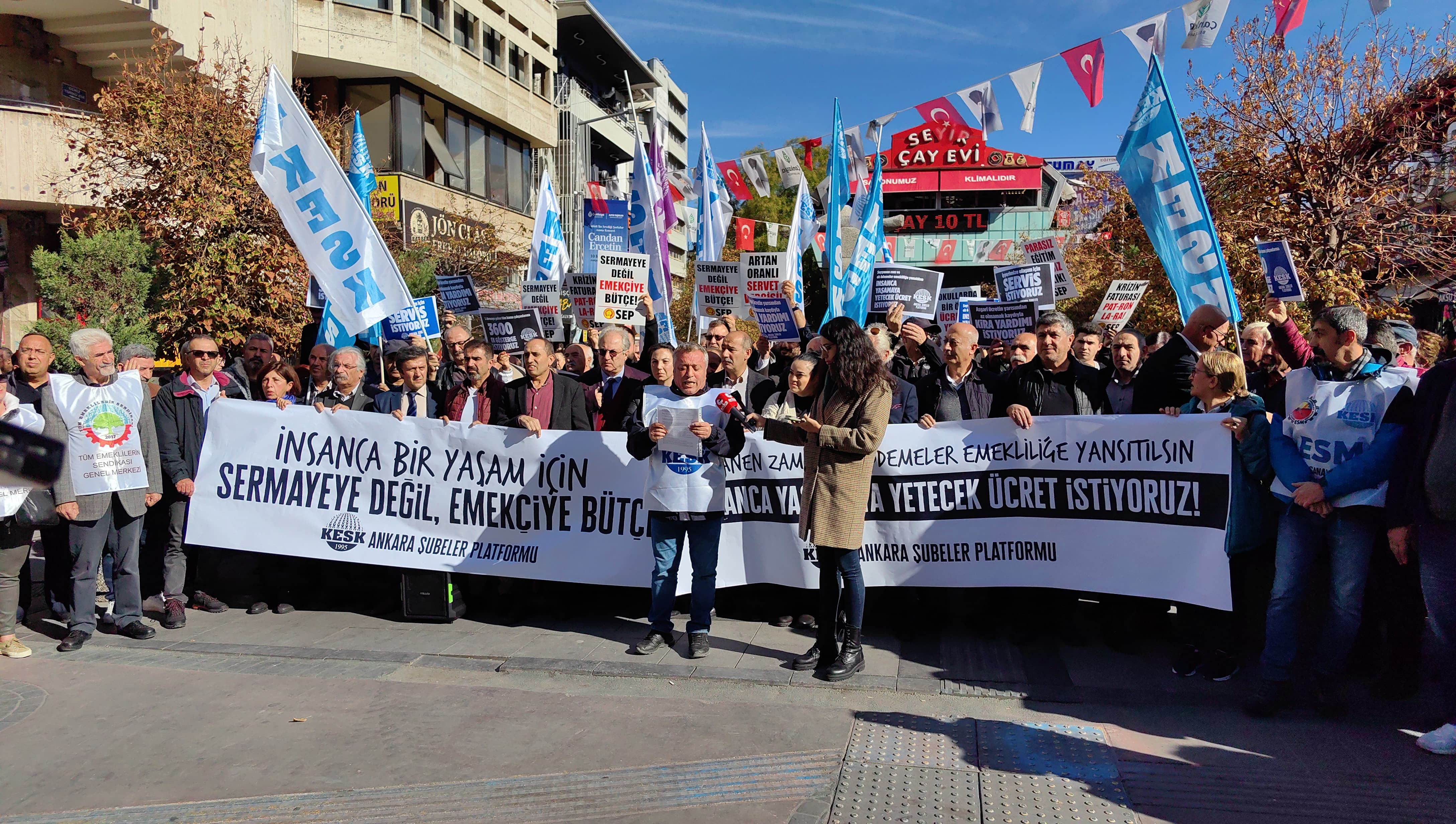 Emekten Yana Demokratik Halk Bütçesi İçin Tüm İllerde Alanlardayız!