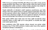 13 Ocak İş Bırakma Eylemimize Sağlık Emek ve Meslek Örgütleri'nden Destek!