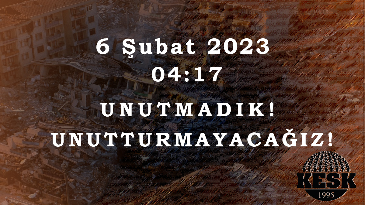 6 Şubat Depreminin Üzerinden 2 Yıl Geçti! Ne Acımız Dindi Ne De Öfkemiz!