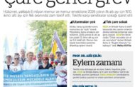 İktidar-Yandaş İşbirliğine karşı ÇSGB Önünden Seslendik! Genel Grev! Genel Direniş!