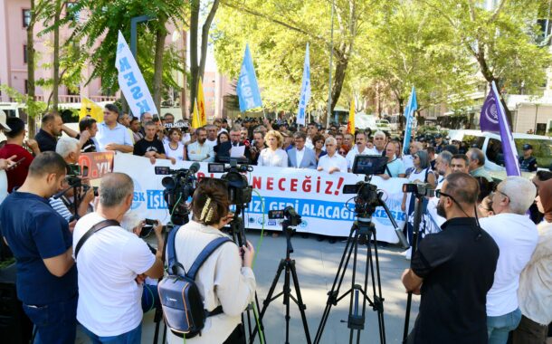 İHRAÇ ÜYELERİMİZ DERHAL GÖREVLERİNE İADE EDİLMELİDİR!