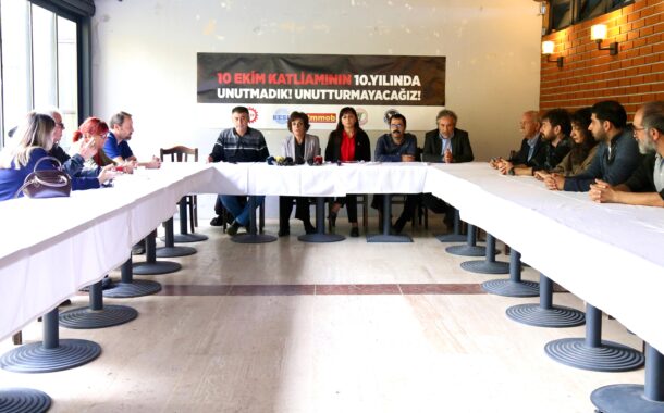 DİSK-KESK-TMMOB-TTB-10 EKİM DER, 10 EKİM ANMA PROGRAMINI AÇIKLADI