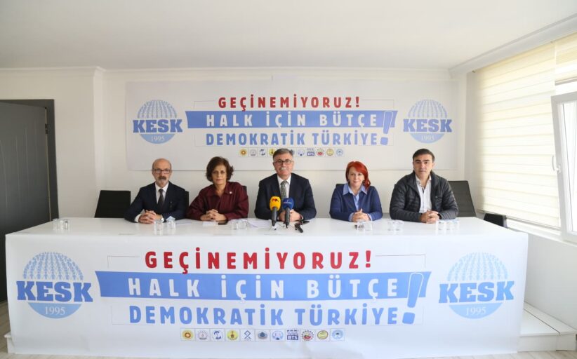 Tüm Emekçileri, Yoksullaştırılan Halkı, Emekten, Halktan Yana Bütçe, Demokratik Bir Ülke İçin Birleşmeye Çağırıyoruz!